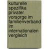 Kulturelle Spezifika Privater Vorsorge Im Familienverband Im Internationalen Vergleich by Christoph Wolf