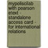 MyPoliSciLab with Pearson Etext - Standalone Access Card - for International Relations