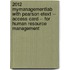 2012 MyManagementLab with Pearson Etext -- Access Card -- for Human Resource Management