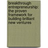 Breakthrough Entrepreneurship: The Proven Framework for Building Brilliant New Ventures by Jon Burgstone