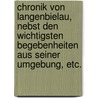 Chronik von Langenbielau, nebst den wichtigsten Begebenheiten aus seiner Umgebung, etc. by A. Hannig