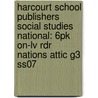 Harcourt School Publishers Social Studies National: 6pk On-lv Rdr Nations Attic G3 Ss07 door Hsp