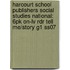 Harcourt School Publishers Social Studies National: 6pk On-lv Rdr Tell Me/story G1 Ss07
