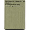 Nachträgliche Actenstücke Der Deutshen Bundesverhandlungen, Volume 2 (German Edition) door Bund Bundesversammlung Deutscher