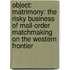 Object: Matrimony: The Risky Business of Mail-Order Matchmaking on the Western Frontier