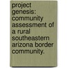 Project Genesis: Community Assessment of a Rural Southeastern Arizona Border Community. by Amanda Dawn Bennett