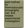 Pstd Method for Thermoacoustic Tomography (Tat) and Related Experimental Investigation. door Gang Ye