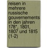 Reisen in Mehrere Russische Gouvernements in Den Jahren 178*, 1801, 1807 Und 1815 (1-2) door Christian Hieronymus Justus Schlegel