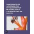 Some Principles Governing the Establishment of Meteorological Stations Along Air Routes