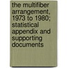 The Multifiber Arrangement, 1973 to 1980; Statistical Appendix and Supporting Documents door United States Commission