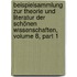 Beispielsammlung Zur Theorie Und Literatur Der Schönen Wissenschaften, Volume 8, part 1