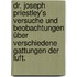 Dr. Joseph Priestley's Versuche und Beobachtungen über verschiedene Gattungen der Luft.