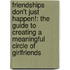 Friendships Don't Just Happen!: The Guide to Creating a Meaningful Circle of Girlfriends