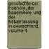 Geschichte Der Fronhöfe, Der Bauernhöfe Und Der Hofverfassung In Deutschland, Volume 4