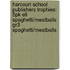 Harcourt School Publishers Trophies: 5Pk Ell Spaghetti/Meatballs Gr3 Spaghetti/Meatballs