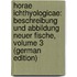 Horae Ichthyologicae: Beschreibung Und Abbildung Neuer Fische, Volume 3 (German Edition)