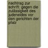 Nachtrag Zur Schrift: Gegen Die Zulässigkeit Des Judeneides Vor Den Gerichten Der Pfalz