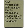 New MyCompLab with Pearson Etext -- Standalone Access Card -- for Little, Brown Handbook door Jane E. Aaron