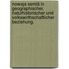 Nowaja Semlä in geographischer, naturhistorischer und volkswirthschaftlicher Beziehung. door Julius Spoerer