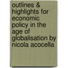 Outlines & Highlights For Economic Policy In The Age Of Globalisation By Nicola Acocella door Cram101 Textbook Reviews