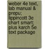 Weber 4e Text, Lab Manual & Prepu; Lippincott 3e Chart Smart; Plus Karch 5e Text Package