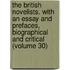 the British Novelists. with an Essay and Prefaces, Biographical and Critical (Volume 30)