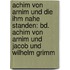 Achim Von Arnim Und Die Ihm Nahe Standen: Bd. Achim Von Arnim Und Jacob Und Wilhelm Grimm