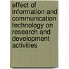 Effect of Information and Communication Technology on Research and Development Activities door Olatunji Apampa