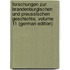Forschungen Zur Brandenburgischen Und Preussischen Geschichte, Volume 11 (German Edition)