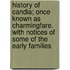 History of Candia; Once Known As Charmingfare. with Notices of Some of the Early Families