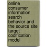 Online Consumer Information Search Behavior and the Source Site Target Codification Model door Steven Sowma