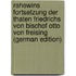 Rahewins Fortsetzung Der Thaten Friedrichs Von Bischof Otto Von Freising (German Edition)