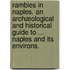 Rambles in Naples. An archæological and historical guide to ... Naples and its environs.