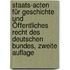 Staats-Acten für Geschichte und Öffentliches Recht des Deutschen Bundes, zweite Auflage