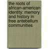 The Roots of African-American Identity: Memory and History in Free Antebellum Communities door Elizabeth Rauh Bethel