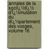 Annales De La Sociï¿½Tï¿½ D'Ï¿½Mulation Du Dï¿½Partement Des Vosges, Volume 16 door D. Soci T. D'mula