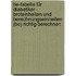 Be-tabelle Für Diabetiker - Broteinheiten Und Berechnungseinheiten (be) Richtig Berechnen