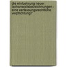 Die Einfuehrung Neuer Fachanwaltsbezeichnungen - Eine Verfassungsrechtliche Verpflichtung? door Klaus Markus Dahlmanns