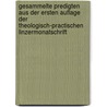 Gesammelte Predigten aus der ersten Auflage der theologisch-practischen Linzermonatschrift door Waldhauser