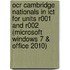 Ocr Cambridge Nationals In Ict For Units R001 And R002 (microsoft Windows 7 & Office 2010)