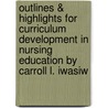 Outlines & Highlights For Curriculum Development In Nursing Education By Carroll L. Iwasiw door Cram101 Textbook Reviews