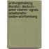Prüfungstraining Literatur: Deutsch - Peter Stamm: Agnes. Arbeitshefte Baden-Württemberg