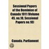 Sessional Papers of the Dominion of Canada 1911 (Volume 45, No.10, Sessional Papers No.18)
