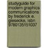 Studyguide For Modern Graphics Communications By Frederick E. Giesecke, Isbn 9780135151037