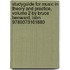 Studyguide For Music In Theory And Practice, Volume 2 By Bruce Benward, Isbn 9780073101880
