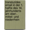 Transluzides Email in Der 1. Halfte Des 14. Jahrhunderts Am Ober-, Mittel- Und Niederrhein by K. Guth-Dreyfus