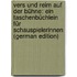 Vers Und Reim Auf Der Bühne: Ein Taschenbüchlein Für Schauspielerinnen (German Edition)