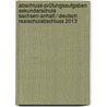Abschluss-Prüfungsaufgaben Sekundarschule Sachsen-Anhalt / Deutsch Realschulabschluss 2013 by Henrik Amende