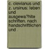 C. Olevianus und Z. Ursinus: Leben und Ausgewa?hlte Schriften. Nach handschriftlichen und .