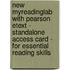 New Myreadinglab With Pearson Etext - Standalone Access Card - For Essential Reading Skills